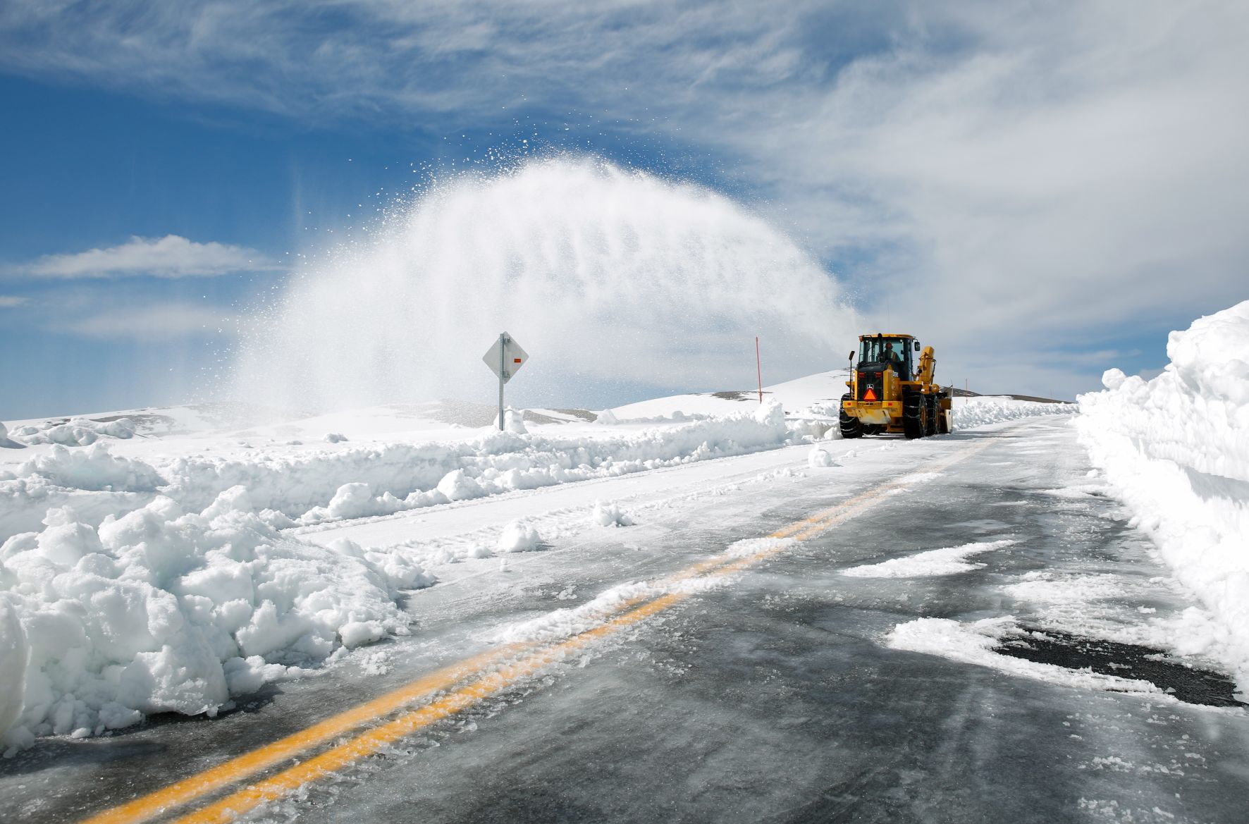 Beartooth pass clearing